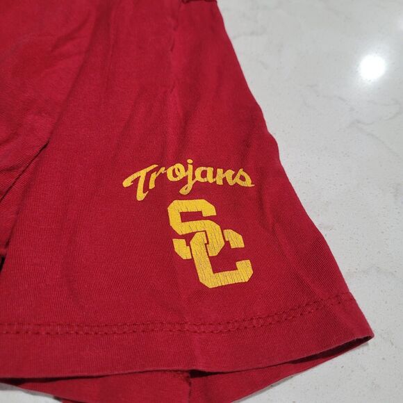USC Trojans x Marvel Avengers Official NCAA T-Shirt 2XL RED Champions Fight On - Picture 7 of 10